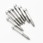 Screw Stainless High Performance Factory Direct Supply Screw Hexagon Socket Confirmat Screw 304 Stainless Steel Screw