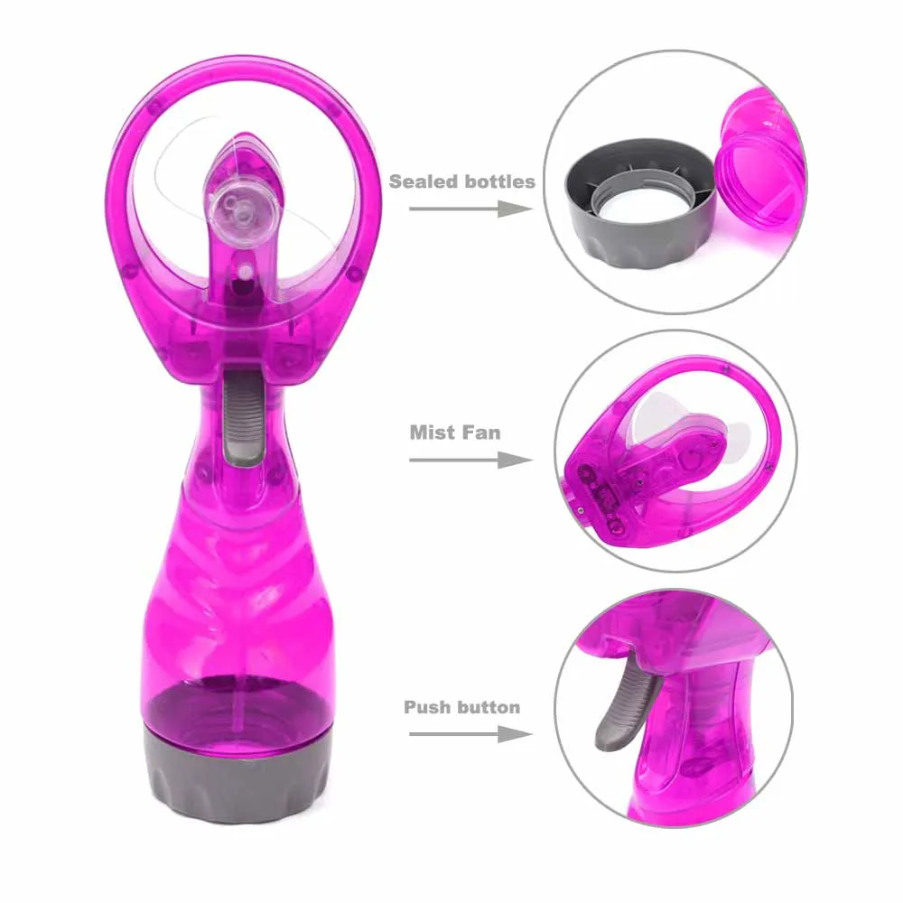 Spray Bottle Cooling Fan, Portable, 5, Battery - detail 12