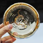 New Arrival Hotel Decoration Custom Factory Price Crystal Glass Ashtray Cigar Cigarettes Ashtray