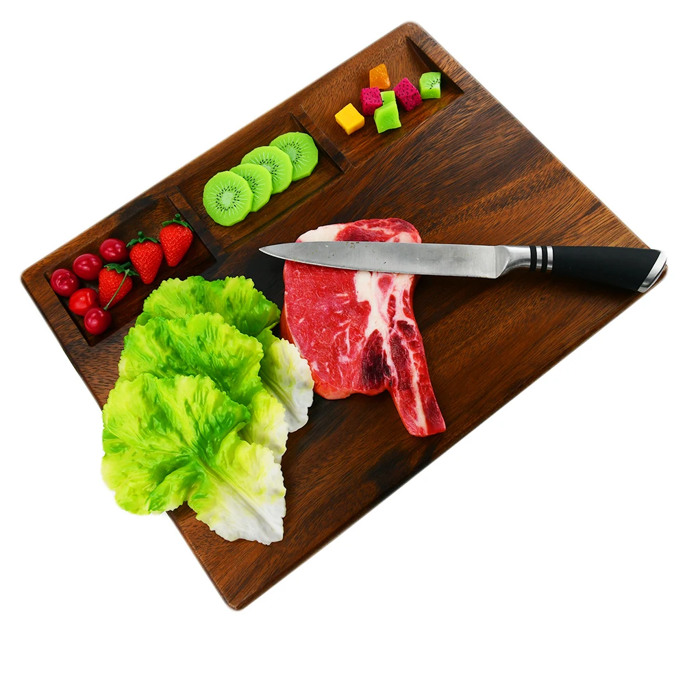 Wholesales Multifunction High Density Personalized Bamboo Wooden Cutting Board For Kitchen