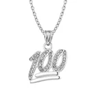 Hop Drop Necklace Hip Hop Full Score 100 Fashion Men's And Women's Gold Bling Diamond Jewelry Necklace