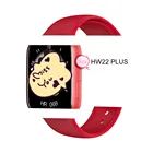 2021 NEW Arrivals Products HW22Plus Series 6 Waterproof IP67 Heart Rate Monitoring Reloj Watch HW22Plus