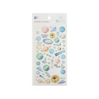Epoxy Sticker High Quality Waterproof Feature Fancy 3D Crystal Epoxy Sticker For Decoration