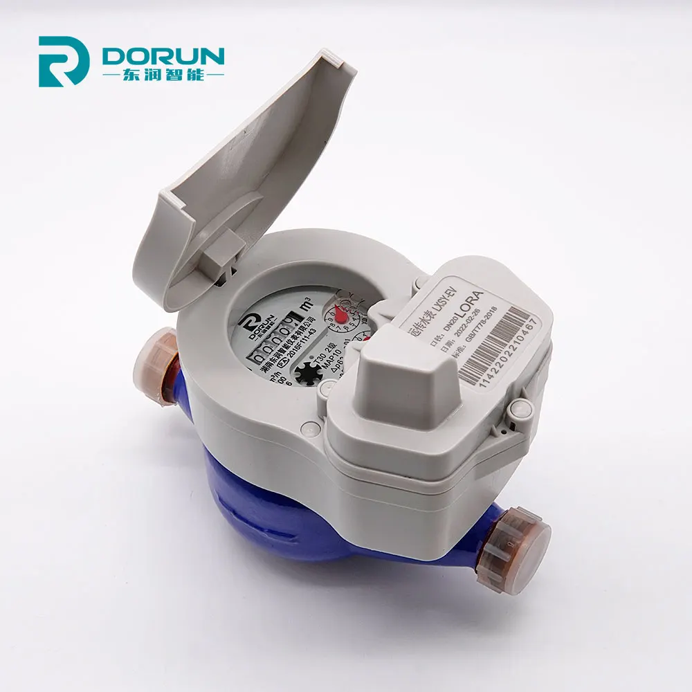 Dn Wireless Intelligent Water Flowmeter Multi Jet Lora Lorawan Flow