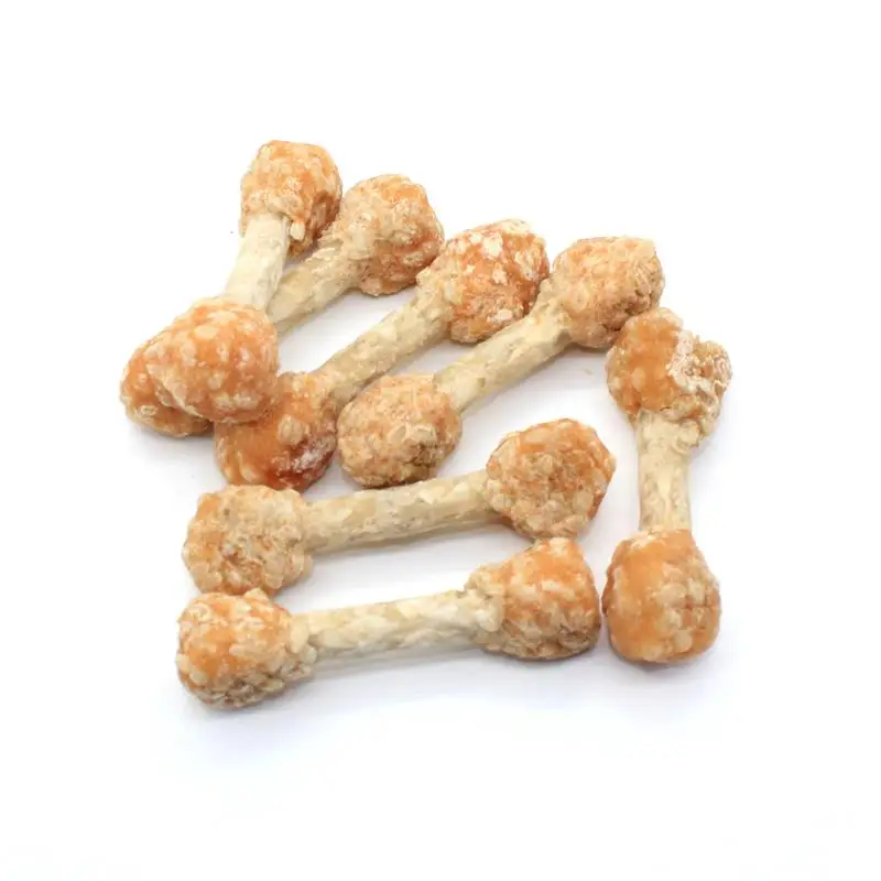 chicken dumbbell dog treats