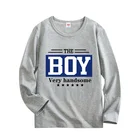 Cotton Long Sleeve T-shirt Boy Yellow Top Crew Neck Undershirt Children's Top Toddler Boy T Shirts Bottoming Shirt