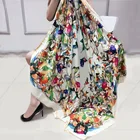 Custom Silk Scarves OEM Custom Print Fashion Lady Twill Square 100% Pure Silk Scarves