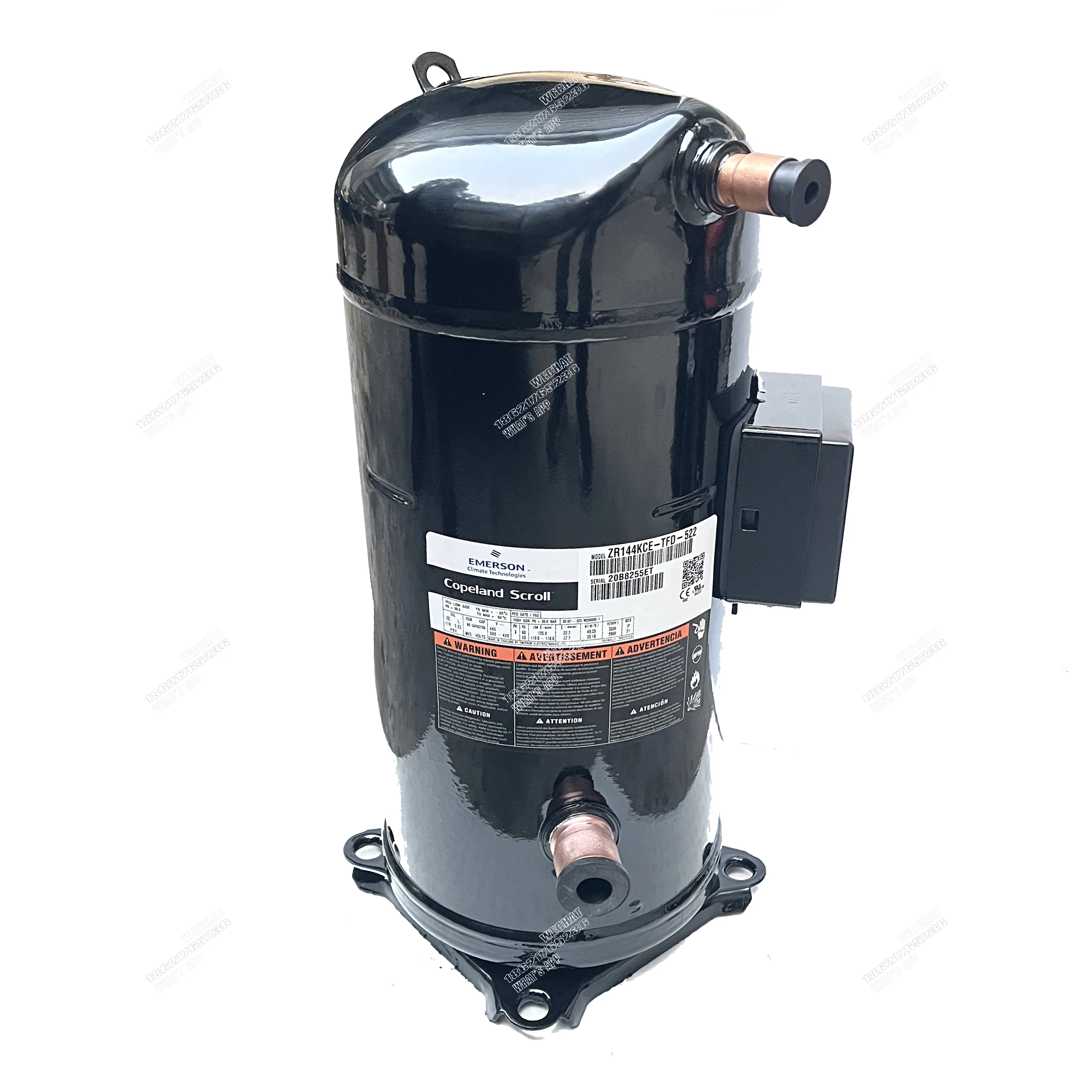 Genuine R410A Compressor ZP182KQE-TFD-405 for Refrigeration