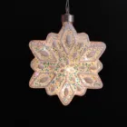 Ornament Hot Sale Christmas Ornament Flowers With Light Artifici Flower With Led Light Flower Light