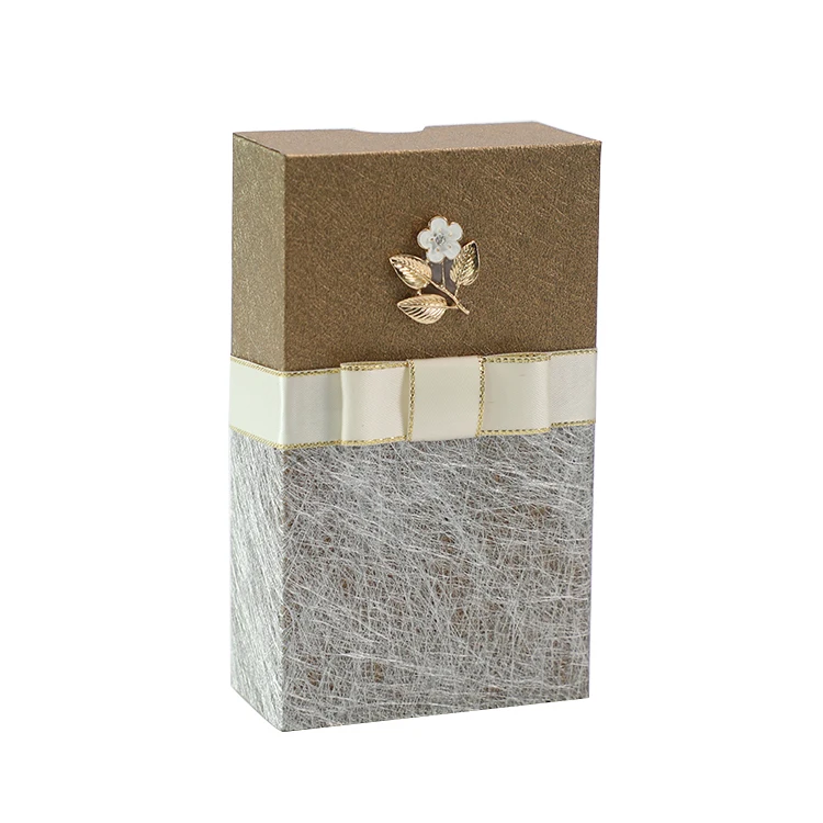 paper perfume box simple style gift cosmetic perfume packaging