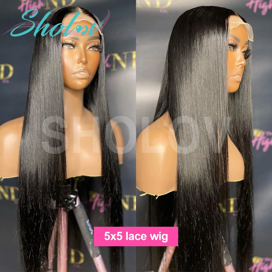 30 inch straight lace front wig