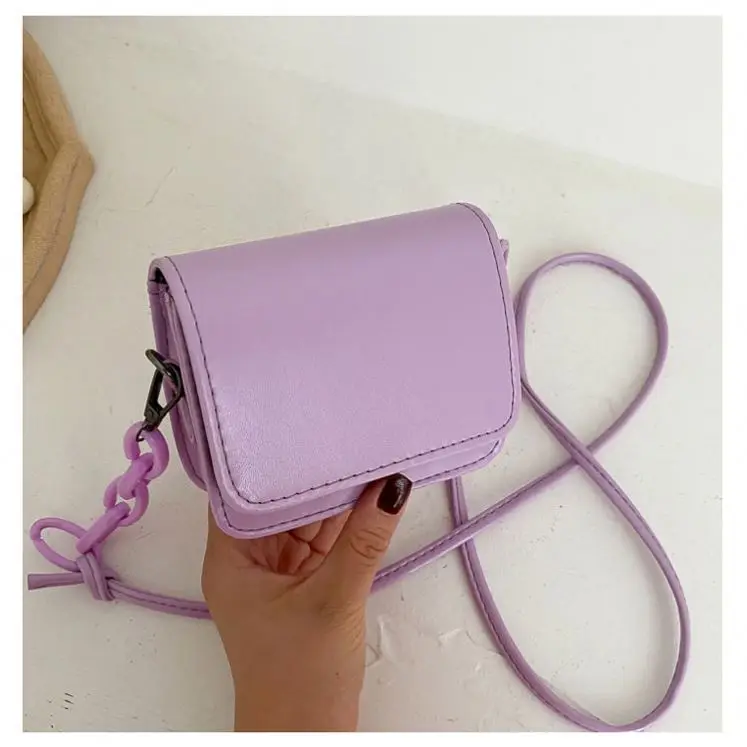 Hot Sale Small Square Chain Women Handbags Chain Strap Messenger Purses Fashion Handbags For Ladies Custom Women Hand Bag
