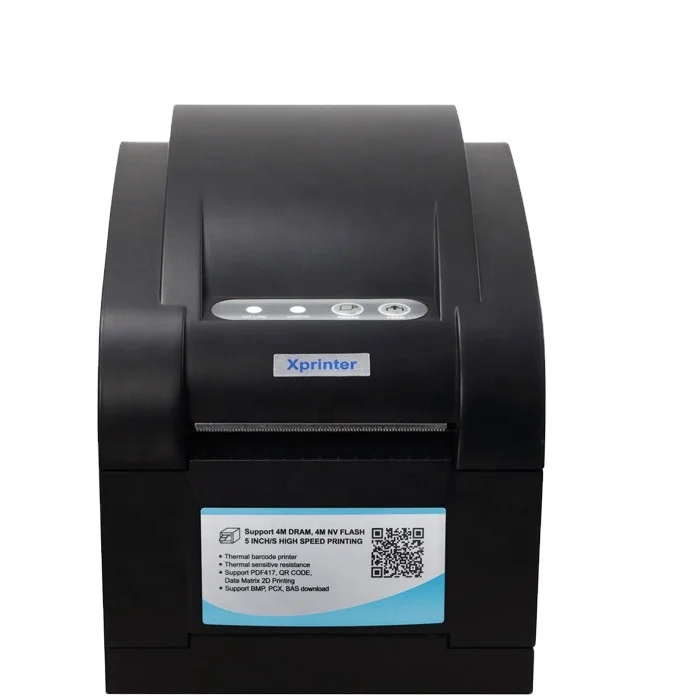 XP-350 Xprinter XP-350B 20mm~80mm Direct Thermal USB Barcode Label Printer Thermal Barcode Printer bar Code Printer 
