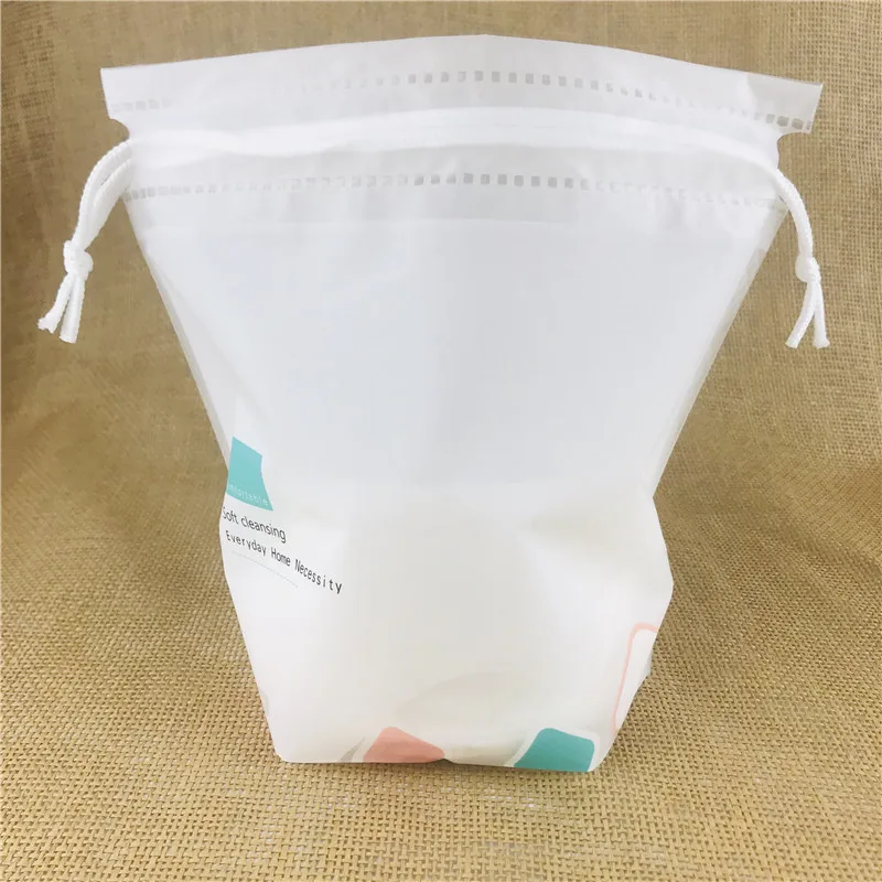 wholesale custom sizes waterproof organic cotton bag recycled colorful drawstring bag