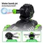 Remote Control Rc Tank Armored Car Rotating Shooting 2.4Gz Remote Control Children's Toy Car