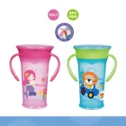 Natural 9oz /270ml PP Baby 360 Degree Natural Drinking Cup With Double Handle