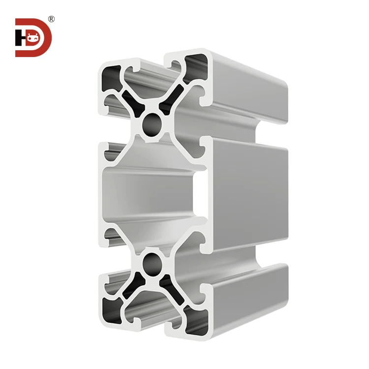 50100 Industrial Extruded Aluminum Profile 50100 Aluminum Alloy Profile Equipment Rack Processing Inner Holes 8.5 supplier
