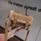 Fur Bag Winter Fur Bags Winter Faux Fur Crossbody Shoulder Bag Fashion