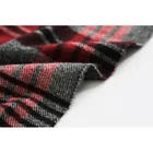 Red Scarf Factory Directly Wholesale 100% Polyester Jujube Red Scarf For Men