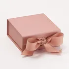 Paper Box Gift Box Packaging Box Inmeisen Custom Logo Paper Packaging Box Magnetic Closure Gift Box With Ribbon