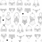 Swimwear Bikini Custom Private Label Logo Oem Designer Quality Swimwear Manufacturers Woman Lady Bikinis Swimsuit