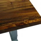 Table Top Solid South American Edge Glued Rustic Style Dining Table Top 30x48x1.5inch