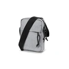 Black Mens Mini Recycled Canvas Single Shoulder Bag Small Square Black Crossbody Messenger Bag Sport Shoulder Bag Men