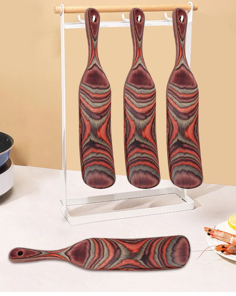 Pakkawood Kitchen Utensil Set Pakkawood Spurtle Pakkawood Material