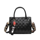 Bags Hand Bag Customized New Fashion Women Bags PU Leather Women Hand Bags Rhombic Foam Embossed Shoulder Bag