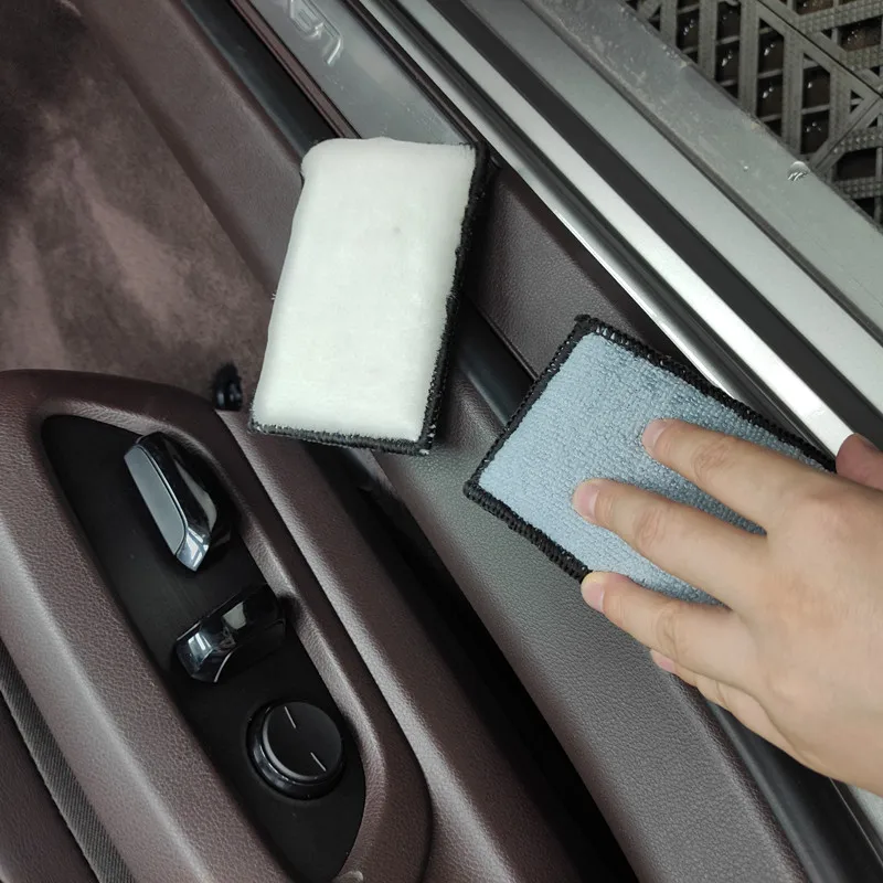 All New Microfiber Interior Car Scrubbing Pad Multi Purpose Detailing