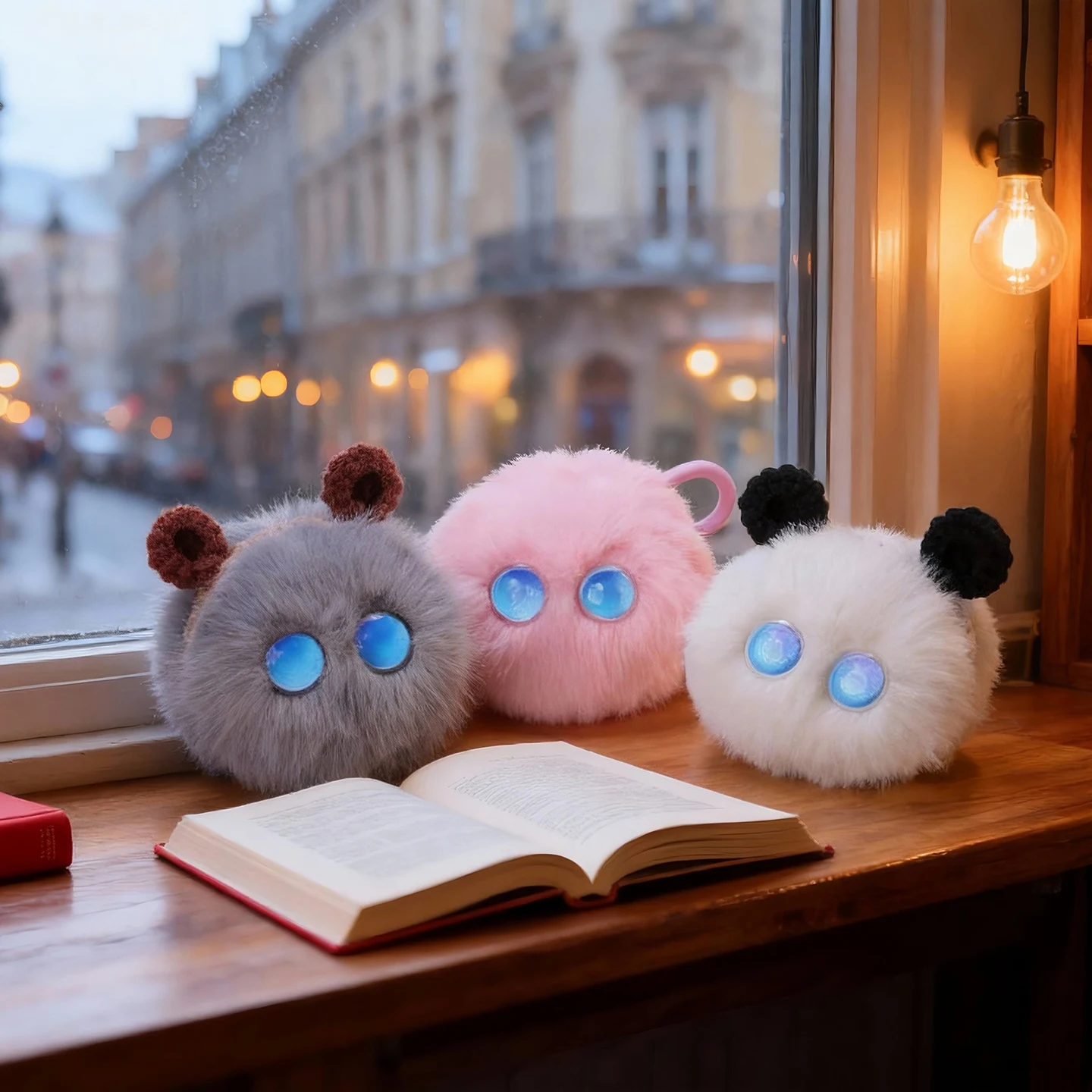 New Cross-border AI Toy Companion Plush Fui AI Smart Conversational Doll, Compatible in 66 Countries
