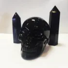 Obsidian Factory Supply Pure Crystals Healing Stones Extra Large Natural Hand-carved Obsidian Crystal