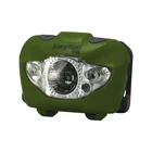 Powered Portable Led Torch Led Best Seller AAA Battery Powered Waterproof Lightweight Portable Red Led Head Torch