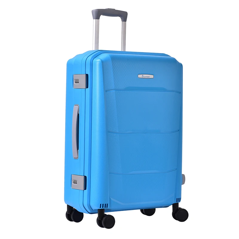BUBULE 22'' PP Spinner Luggage Sets Waterproof Travelling Bags Suitcases