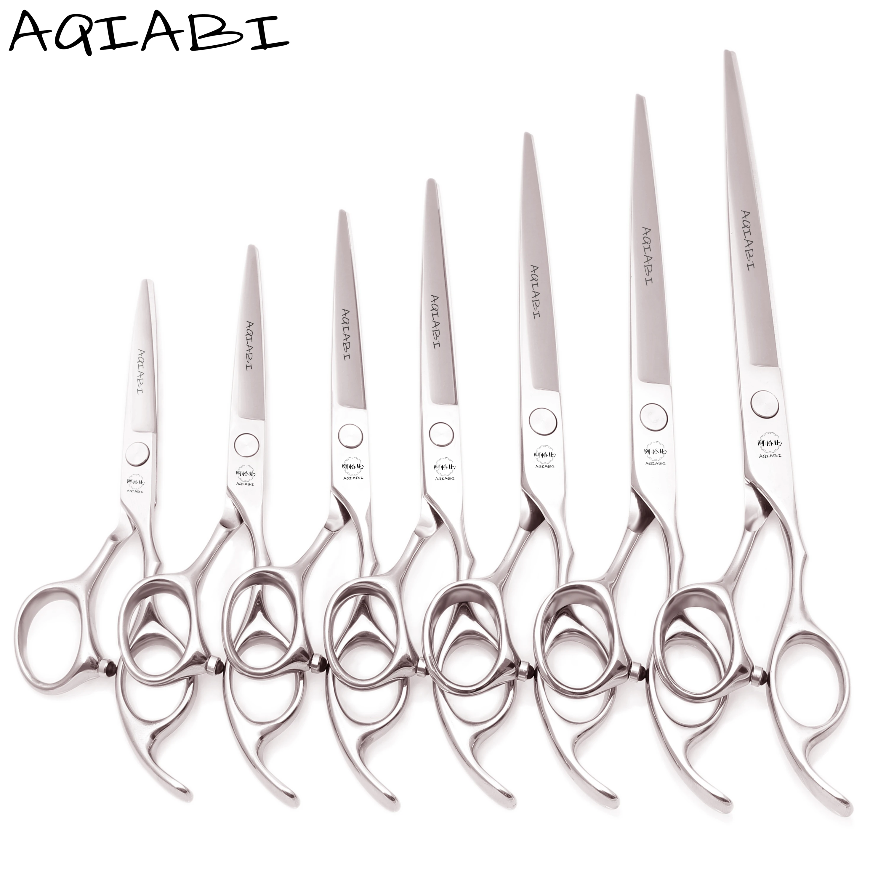 Hair Scissors 5&quot; 5.5&quot; 6&quot; 6.5&quot; 7&quot; 7.5&quot; 8&quot; JP Steel Cutting Scissors Thinning Shears Hairdressing Scissors A1006