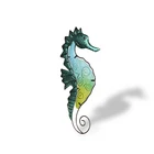 Home Creative Design Metal Wall Hanging Hippocampus Home Wall Decoration Hanging