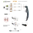 Changzhou Manufacturer Air Cooled Hand Use Without HF Central Adapter PT60 Plasma Cutting Cutter Torch With Consumables