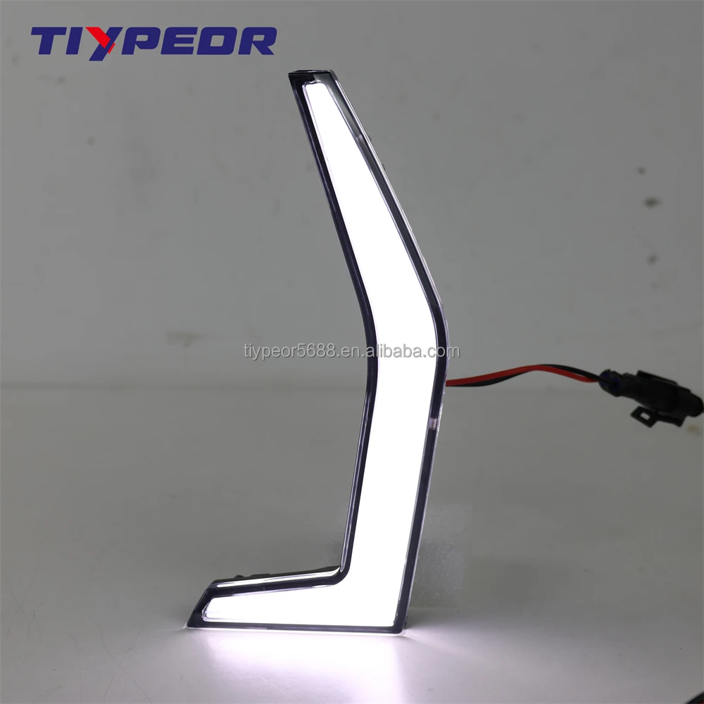 product tiypeor aftermarket auto parts front signature accent light grille lamps for kawasaki teryx krx 1000 2020 2021 2022-5