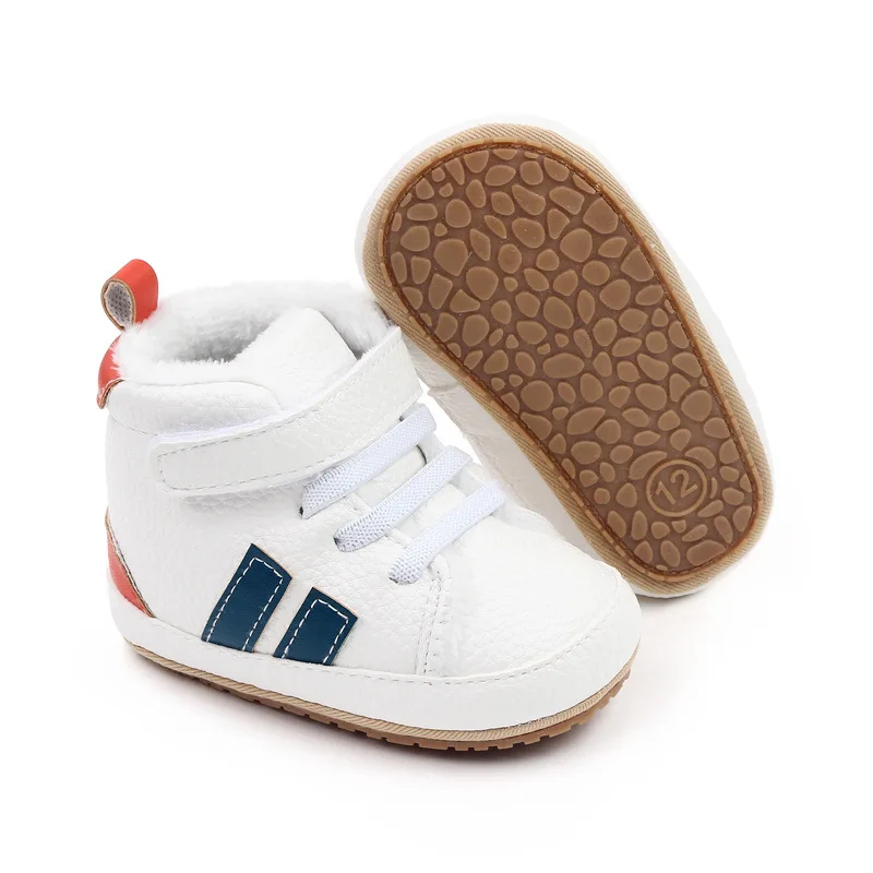 Add Plus Winter Baby Boys Girls' Sneakers Anti-Slip Soft Sole Newborn Toddler First Walker Outdoor Shoes Crib Shoes factory