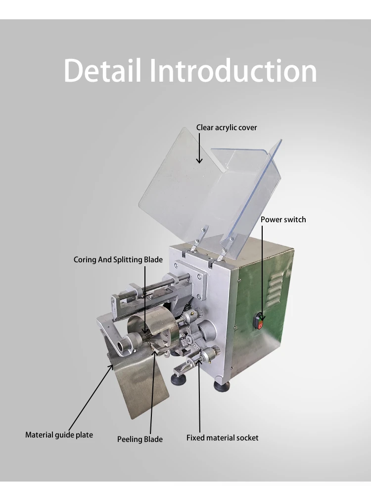 Hot Selling Apple Core Remover Peeling Machine Commercial Apple Peeler Corer Slicer details