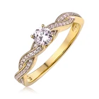 Rings Ring Ring Ring Ring High Level Custom Fashion Stackable Engagement Gold Rings Moissanite Ring Jewelry Women