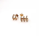 Earring Earrings Earrings New Fashion Jewelry For Women Unsymmetrical Earring Light Luxury Zircon Earrings