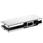 Glass Fitting Sonlam 304/316 Stainless Steel Glass Door Bottom Patch Fitting Glass Hardware Steel Door Patch Fitting
