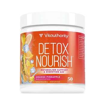 Gut Cleanse and Detox Powder With Apple Cider Vinegar and Digestive Enzymes for Better Bloating Relief for Women and Men