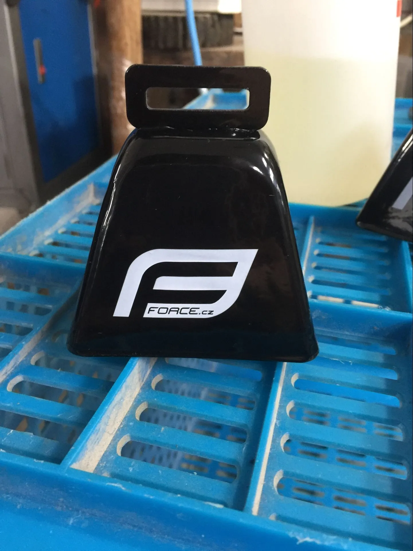 Customize Logo Noise Maker Metal Cow Bell For Sporting Events