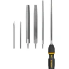 Tool With 6-IN-1 Tool Set With File Set And Screwdrivers With Nylon Bag