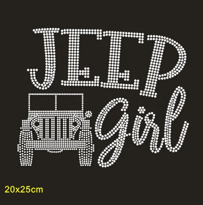 Free sample Fashion trendy custom bling crystal heat transfer bling rhinestone letter transfer