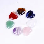 Heart Shaped Crystals Crystal Wholesale Heart Shaped Chakra Gift Set Crystals Healing Stones 7 Chakras Stone