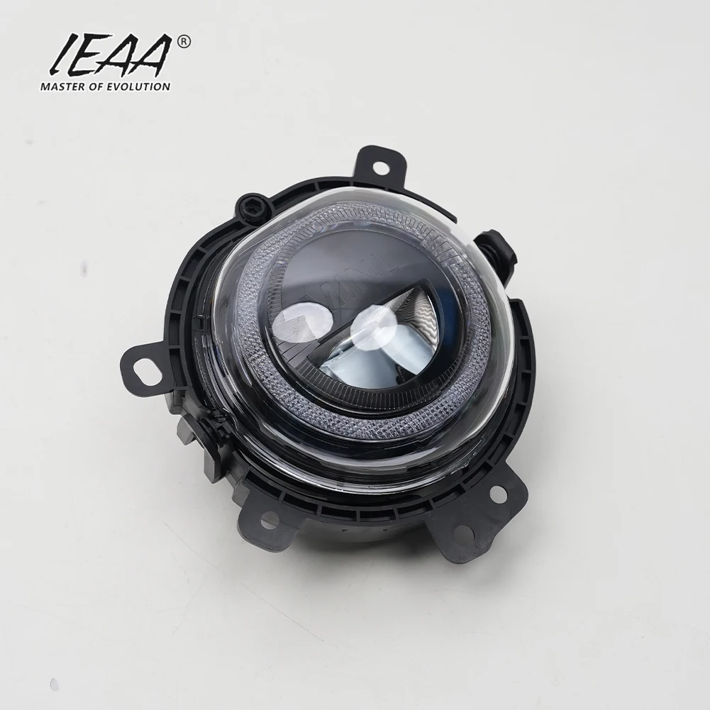 product car fog led lights for bmw mini cooper f55 2015 up fog light daytime running light front bumper fog lamp drl-6