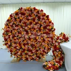 LFB1646 Luxury Personalized Hotel Decoration Pink Telephone Booth Flower Arrangement Hotel Flower Arrangements